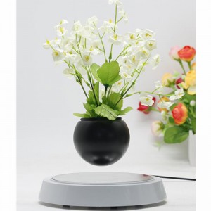 NEUES 360 drehendes schwebendes schwebendes schwebendes Luftteichpflanzgefäß Bonsai